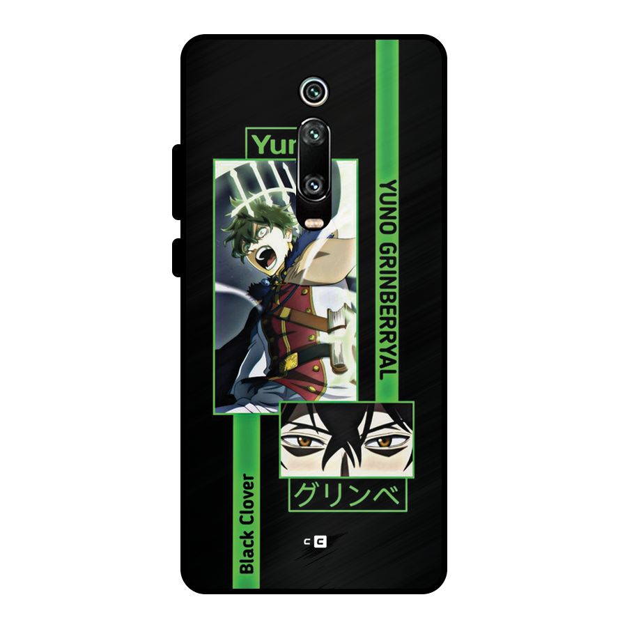 Yuno Black Clover Metal Back Case for Redmi K20