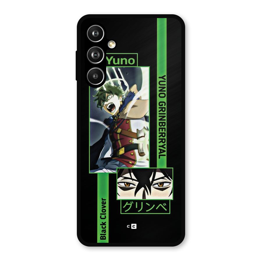 Yuno Black Clover Metal Back Case for Samsung Galaxy M54