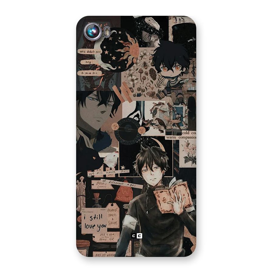 Yuno Collage Back Case for Canvas Fire 4 (A107)