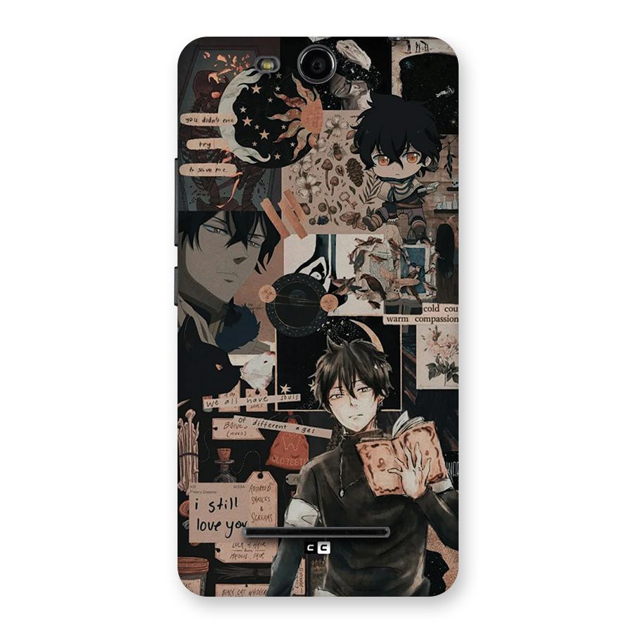 Yuno Collage Back Case for Canvas Juice 3 Q392