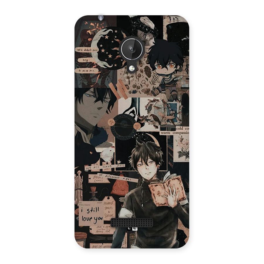 Yuno Collage Back Case for Canvas Spark Q380