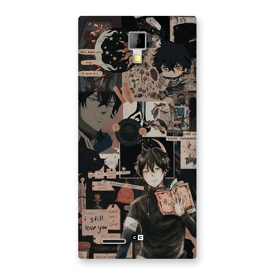 Yuno Collage Back Case for Canvas Xpress A99