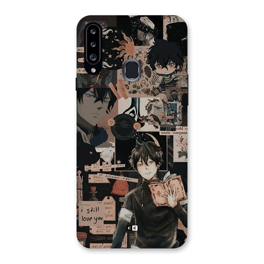 Yuno Collage Back Case for Galaxy A20s