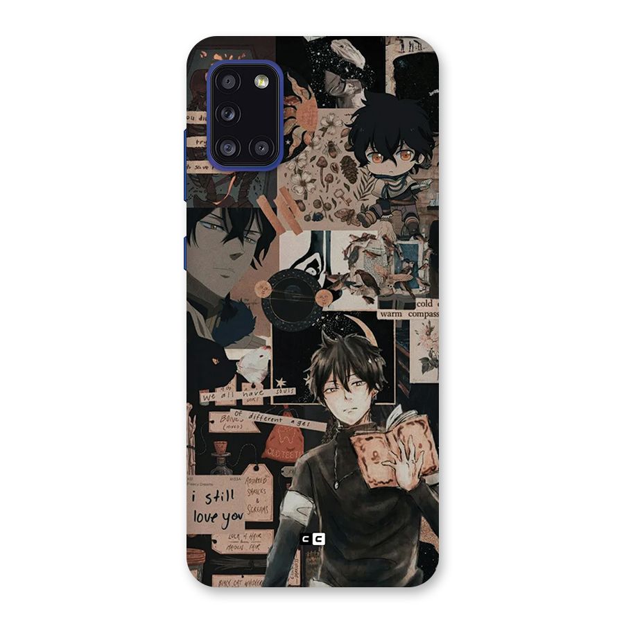 Yuno Collage Back Case for Galaxy A31