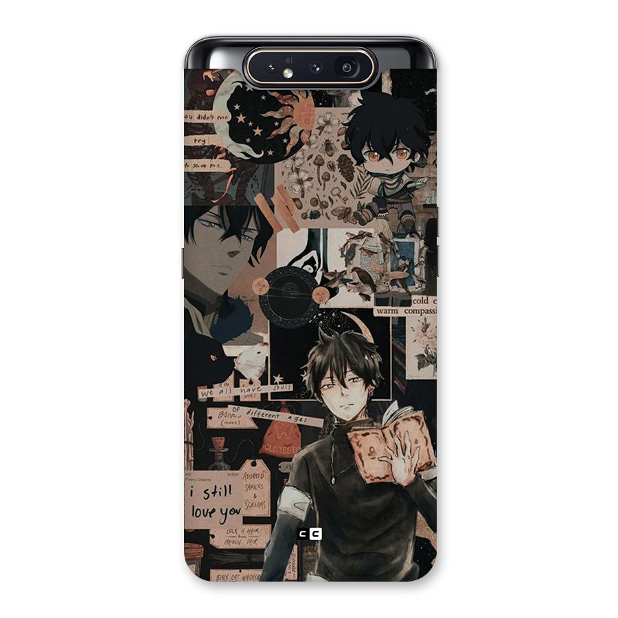Yuno Collage Back Case for Galaxy A80