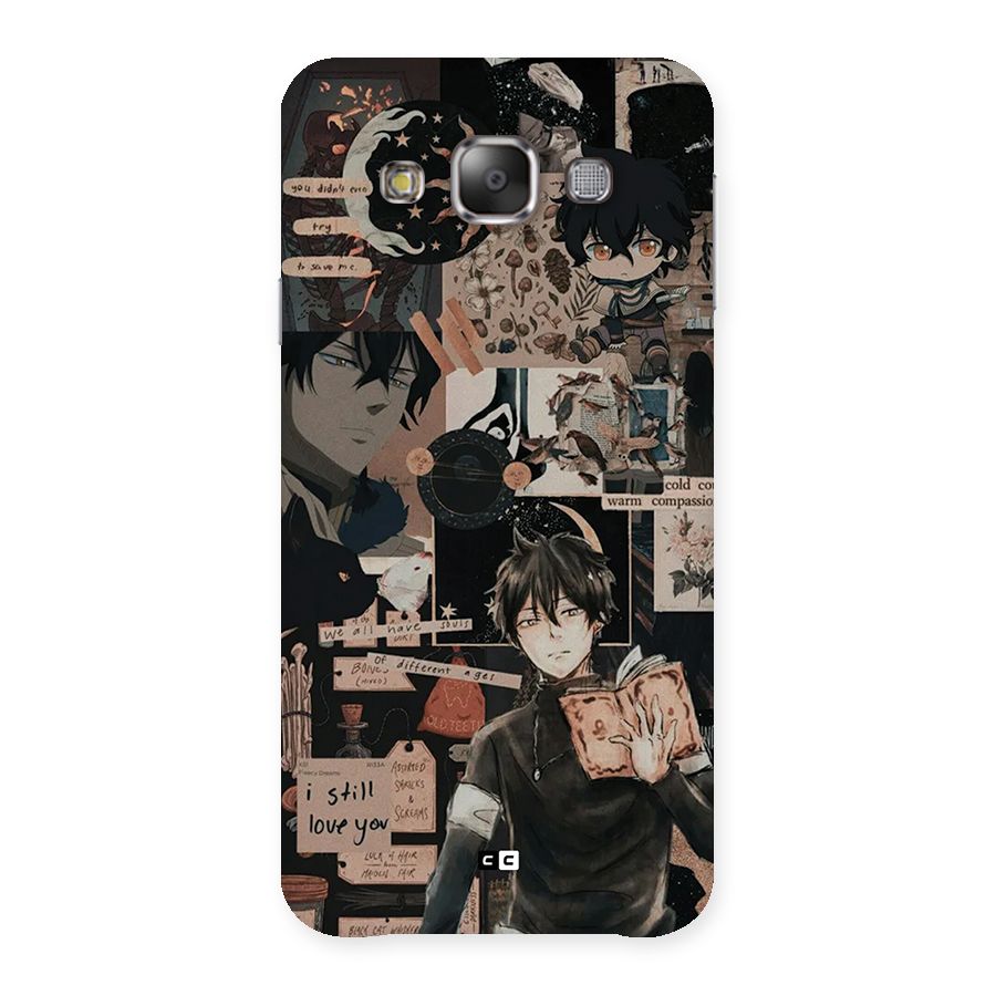 Yuno Collage Back Case for Galaxy E7