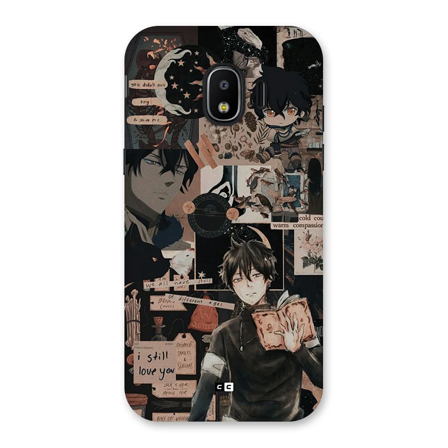 Yuno Collage Back Case for Galaxy J2 Pro 2018