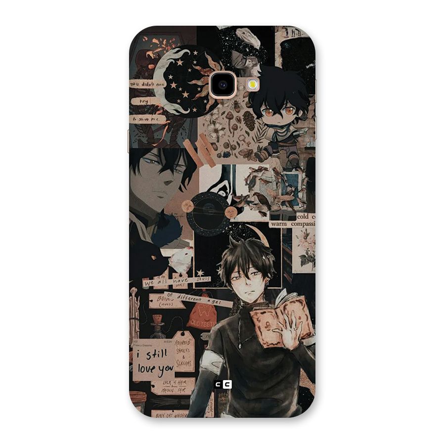 Yuno Collage Back Case for Galaxy J4 Plus