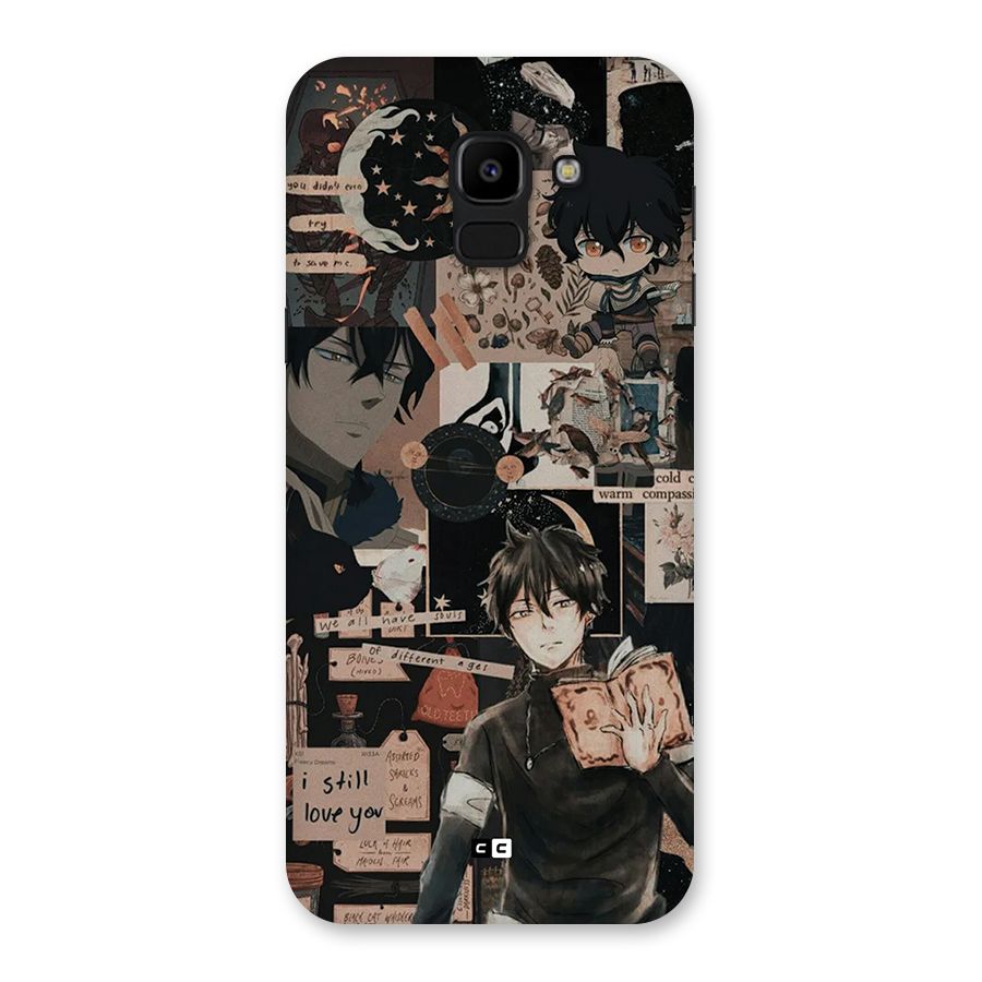 Yuno Collage Back Case for Galaxy J6