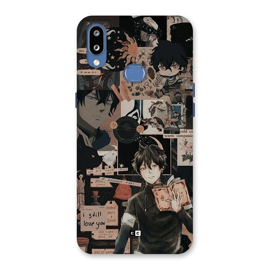Yuno Collage Back Case for Galaxy M01s