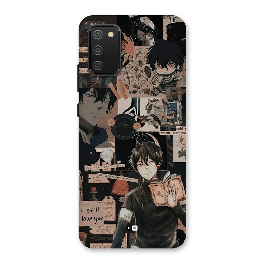 Yuno Collage Back Case for Galaxy M02s