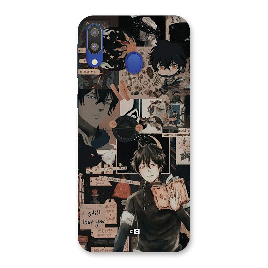 Yuno Collage Back Case for Galaxy M20