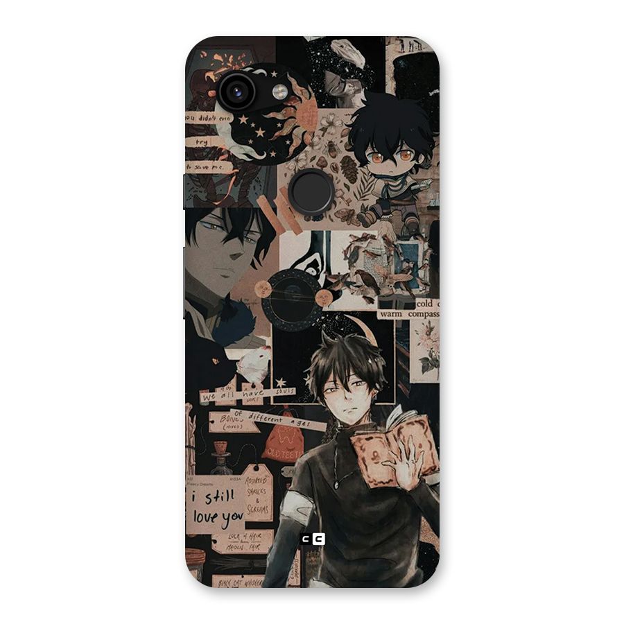 Yuno Collage Back Case for Google Pixel 3a