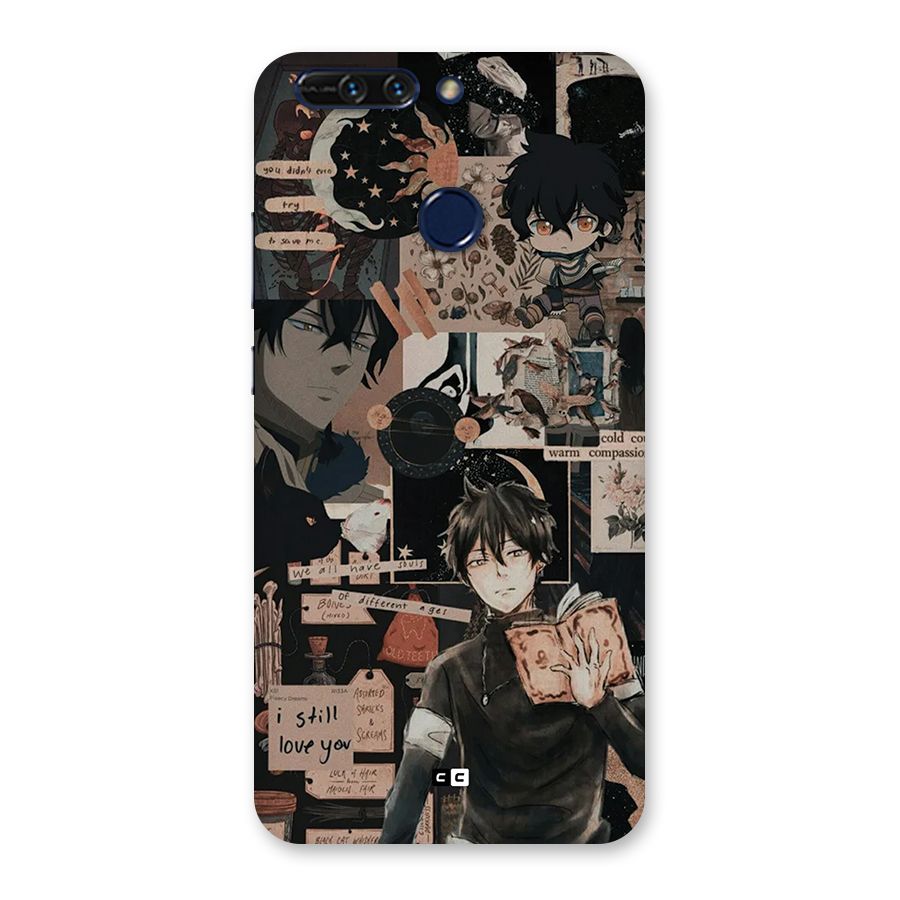 Yuno Collage Back Case for Honor 8 Pro