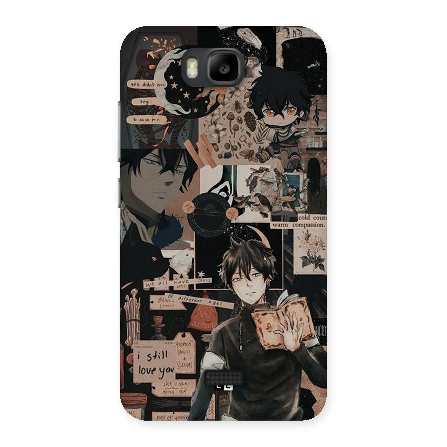 Yuno Collage Back Case for Honor Bee