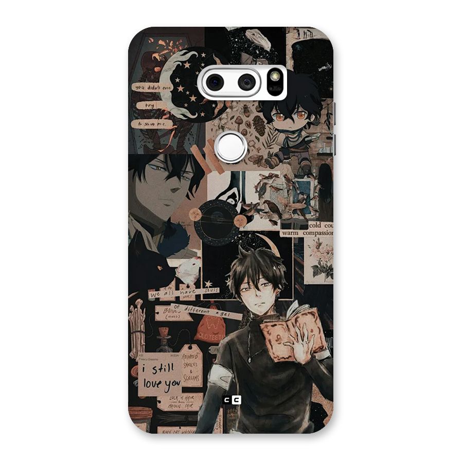 Yuno Collage Back Case for LG V30