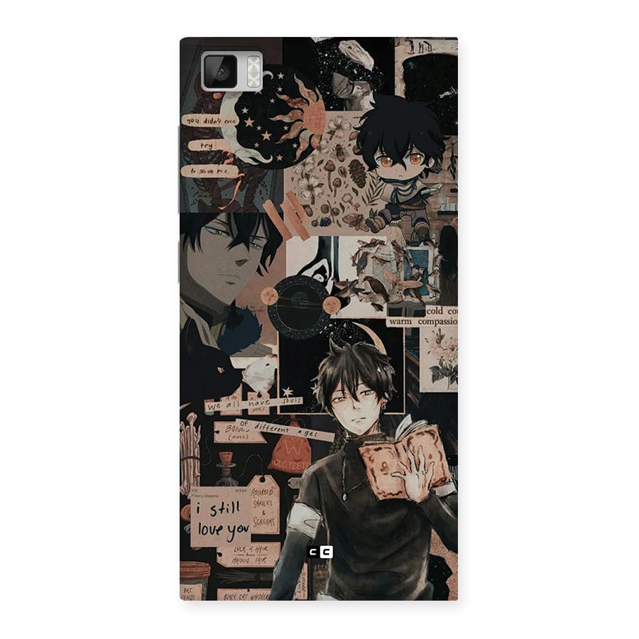 Yuno Collage Back Case for Mi3
