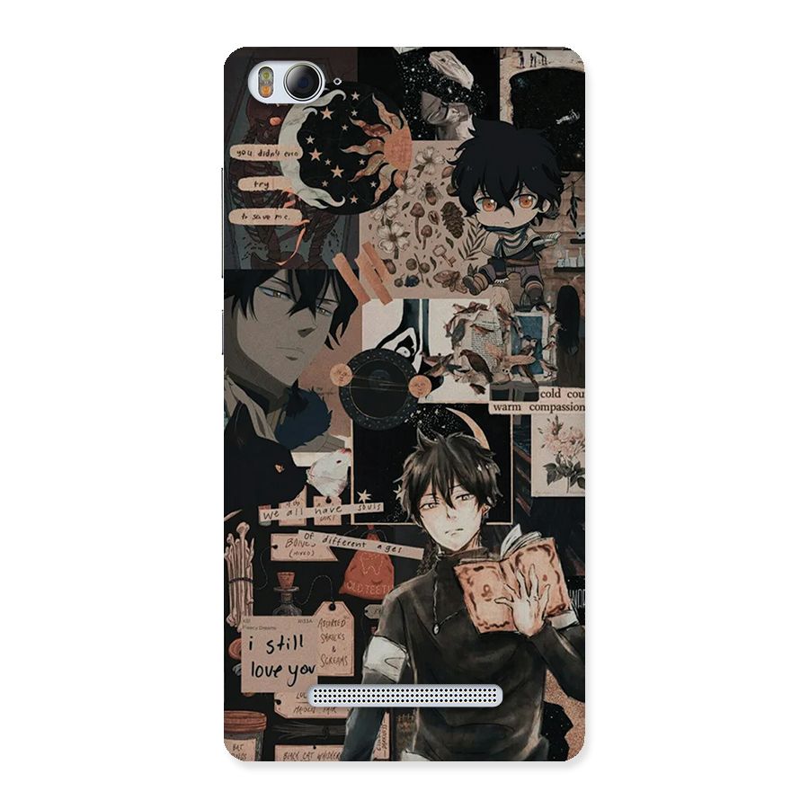 Yuno Collage Back Case for Mi4i