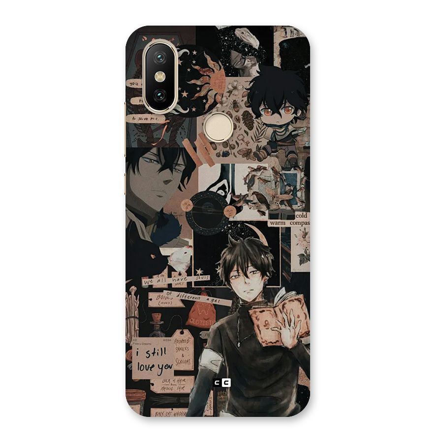 Yuno Collage Back Case for Mi A2
