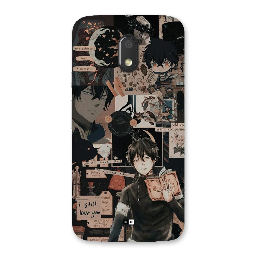Yuno Collage Back Case for Moto E3 Power