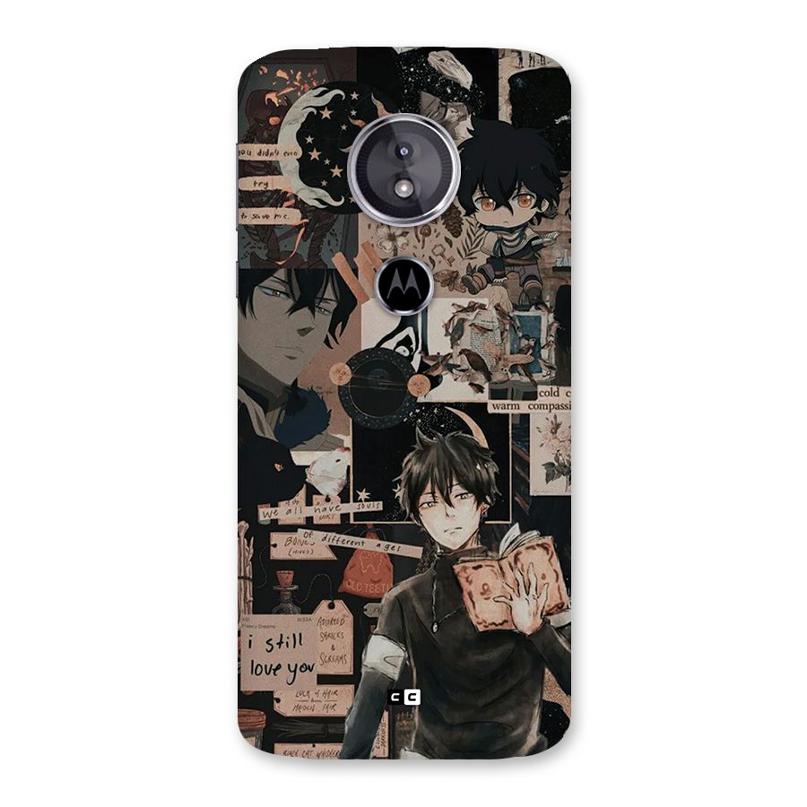 Yuno Collage Back Case for Moto E5