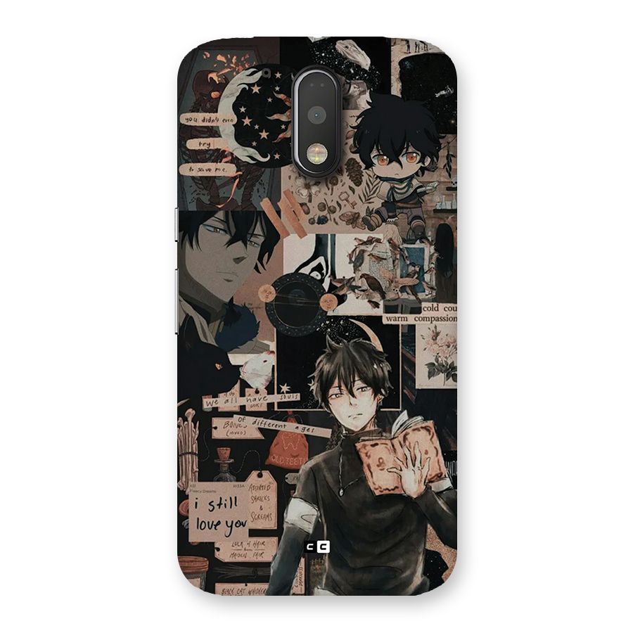 Yuno Collage Back Case for Moto G4