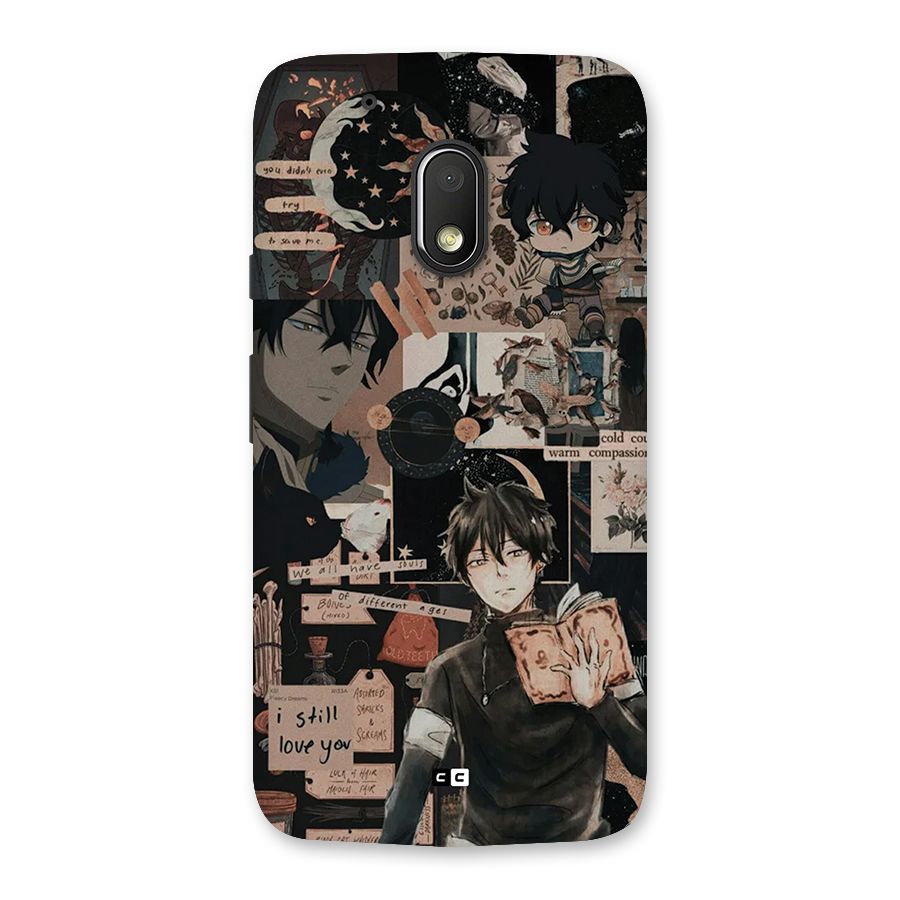 Yuno Collage Back Case for Moto G4 Play