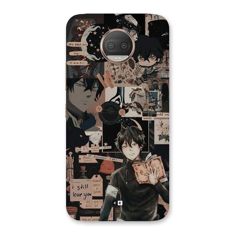 Yuno Collage Back Case for Moto G5s Plus