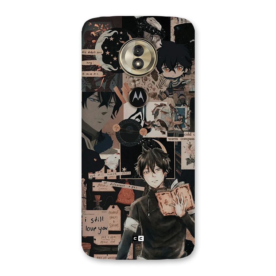 Yuno Collage Back Case for Moto G6 Play