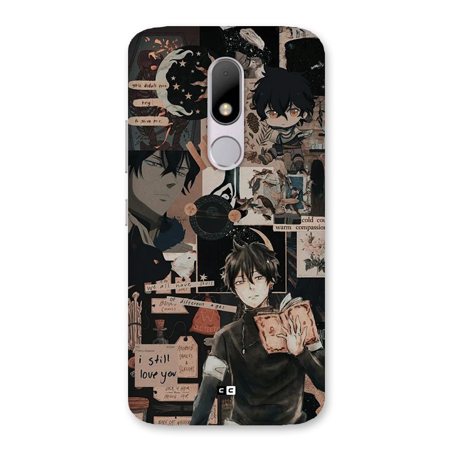 Yuno Collage Back Case for Moto M