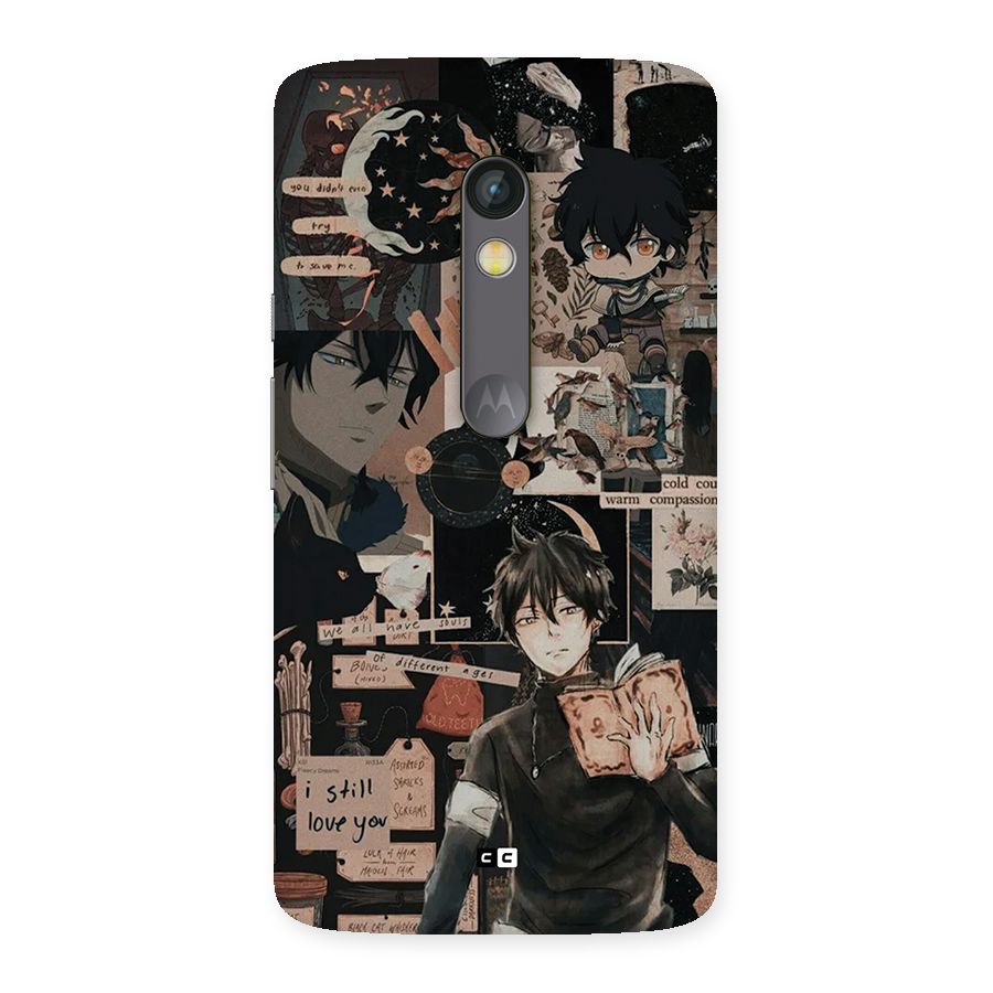 Yuno Collage Back Case for Moto X Play