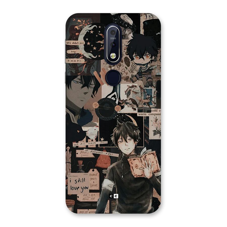 Yuno Collage Back Case for Nokia 7.1