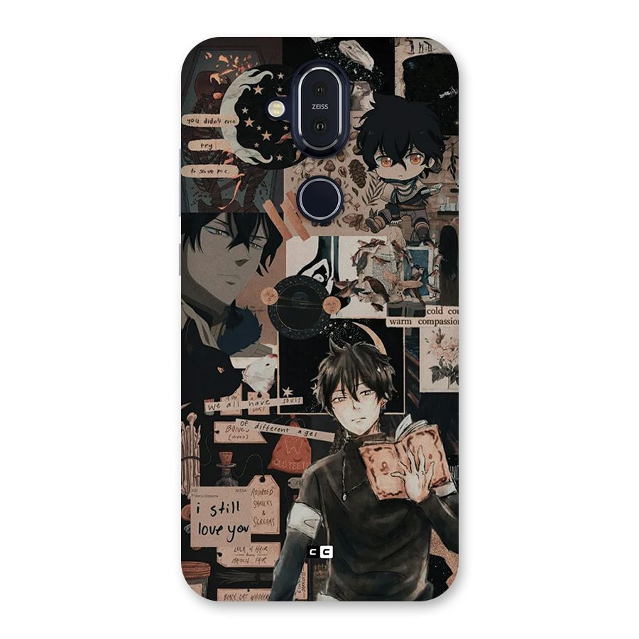 Yuno Collage Back Case for Nokia 8.1