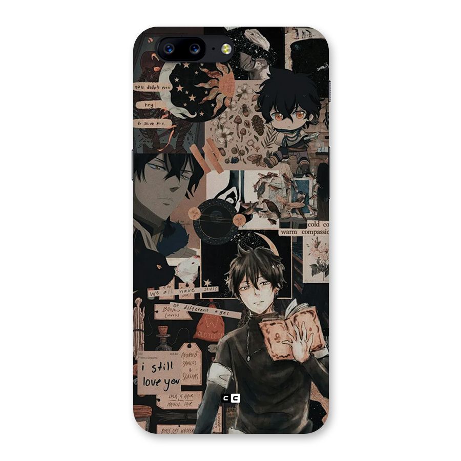 Yuno Collage Back Case for OnePlus 5