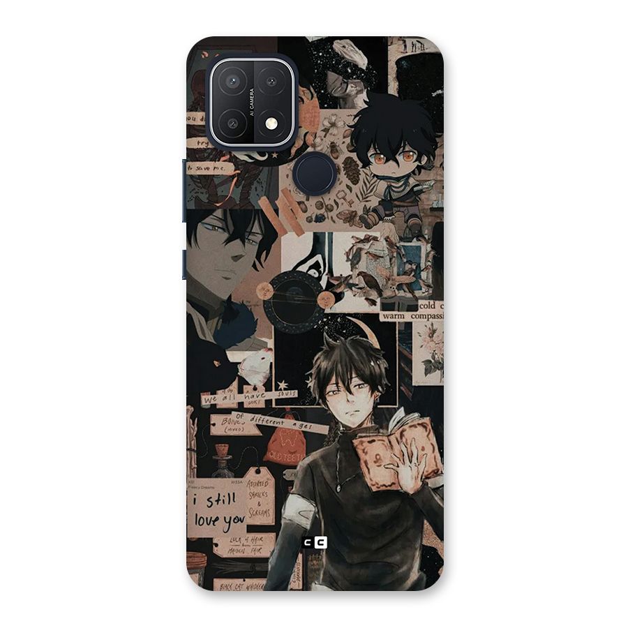 Yuno Collage Back Case for Oppo A15
