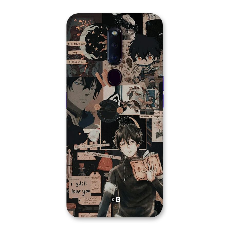Yuno Collage Back Case for Oppo F11 Pro