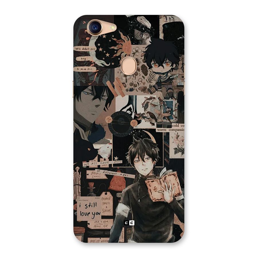 Yuno Collage Back Case for Oppo F5
