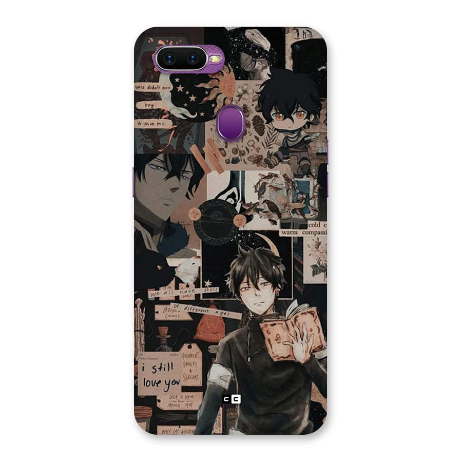 Yuno Collage Back Case for Oppo F9