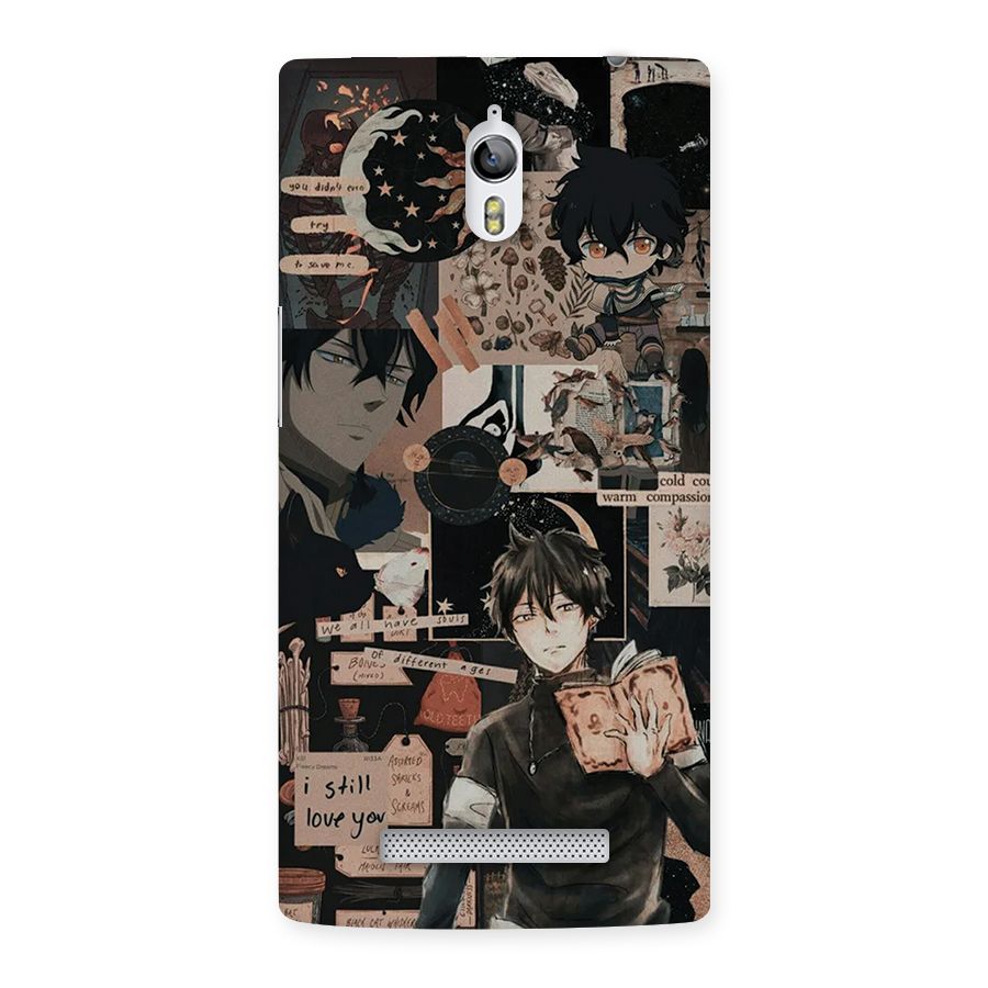 Yuno Collage Back Case for Oppo Find 7