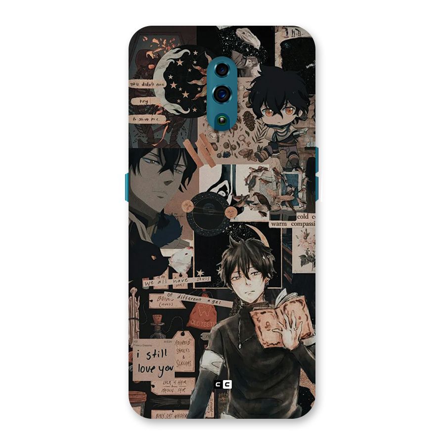 Yuno Collage Back Case for Oppo Reno