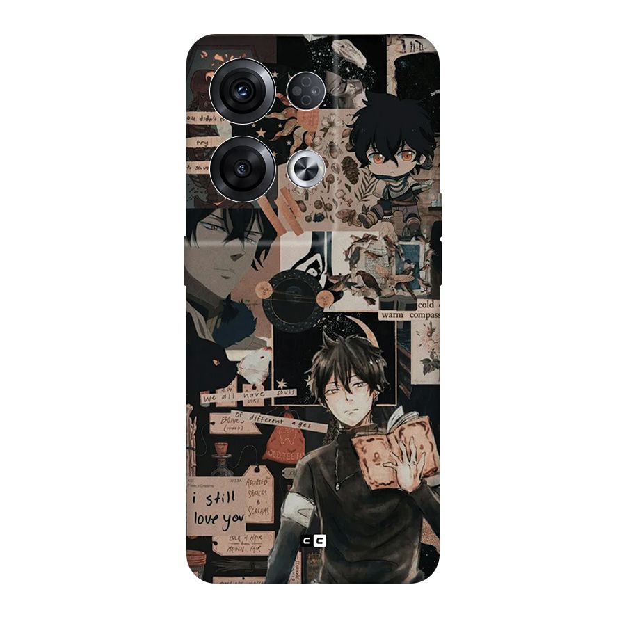 Yuno Collage Back Case for Oppo Reno8 Pro 5G