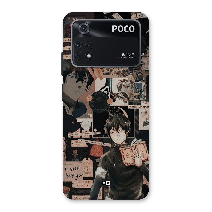 Yuno Collage Back Case for Poco M4 Pro 4G