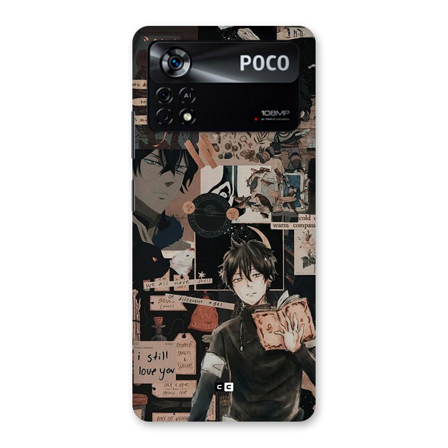 Yuno Collage Back Case for Poco X4 Pro 5G