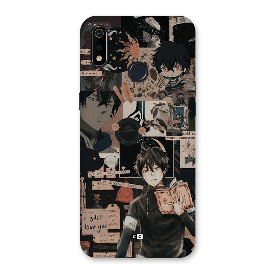 Yuno Collage Back Case for Realme 3i