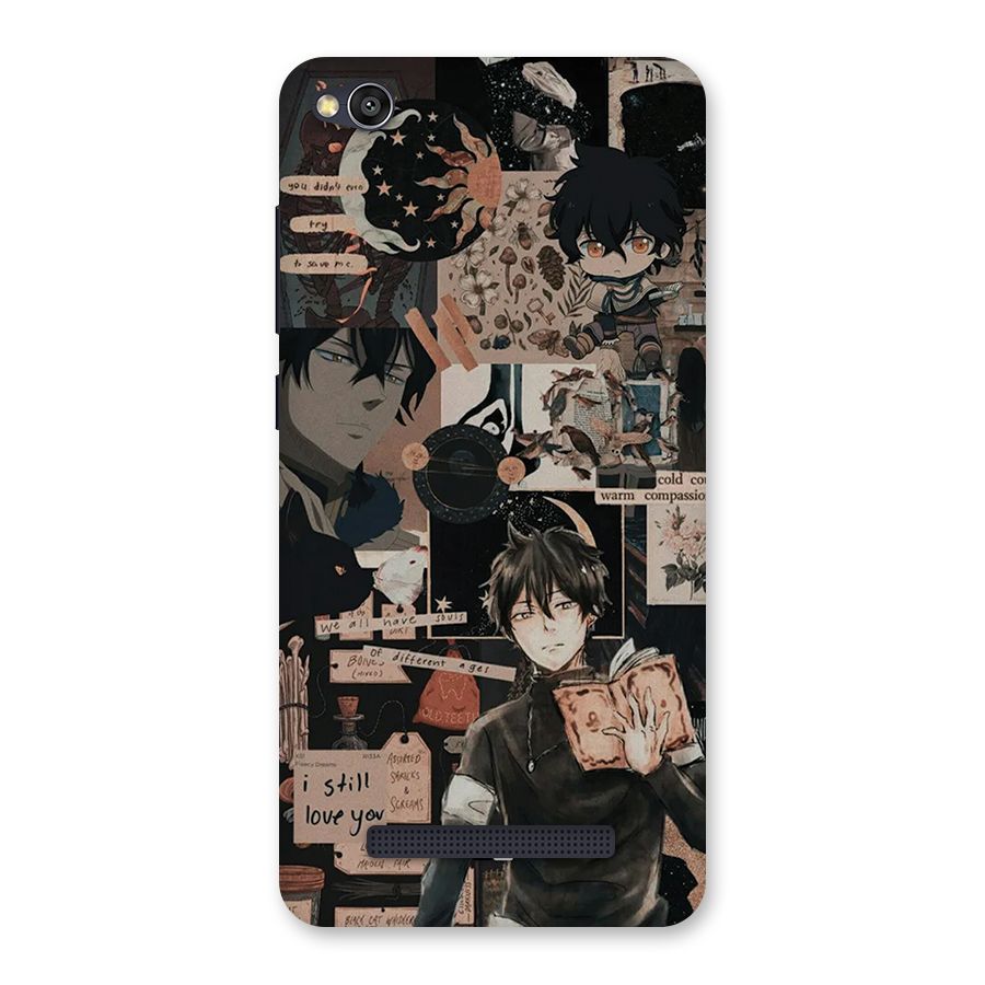 Yuno Collage Back Case for Redmi 4A