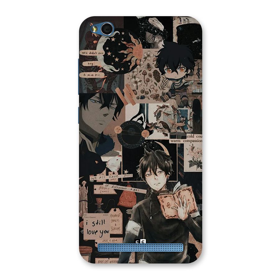 Yuno Collage Back Case for Redmi 5A