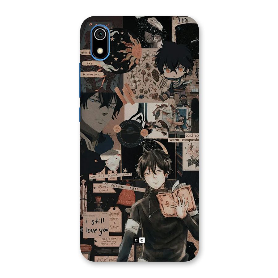 Yuno Collage Back Case for Redmi 7A