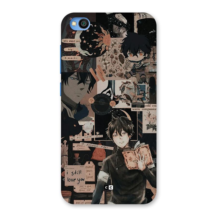 Yuno Collage Back Case for Redmi Go
