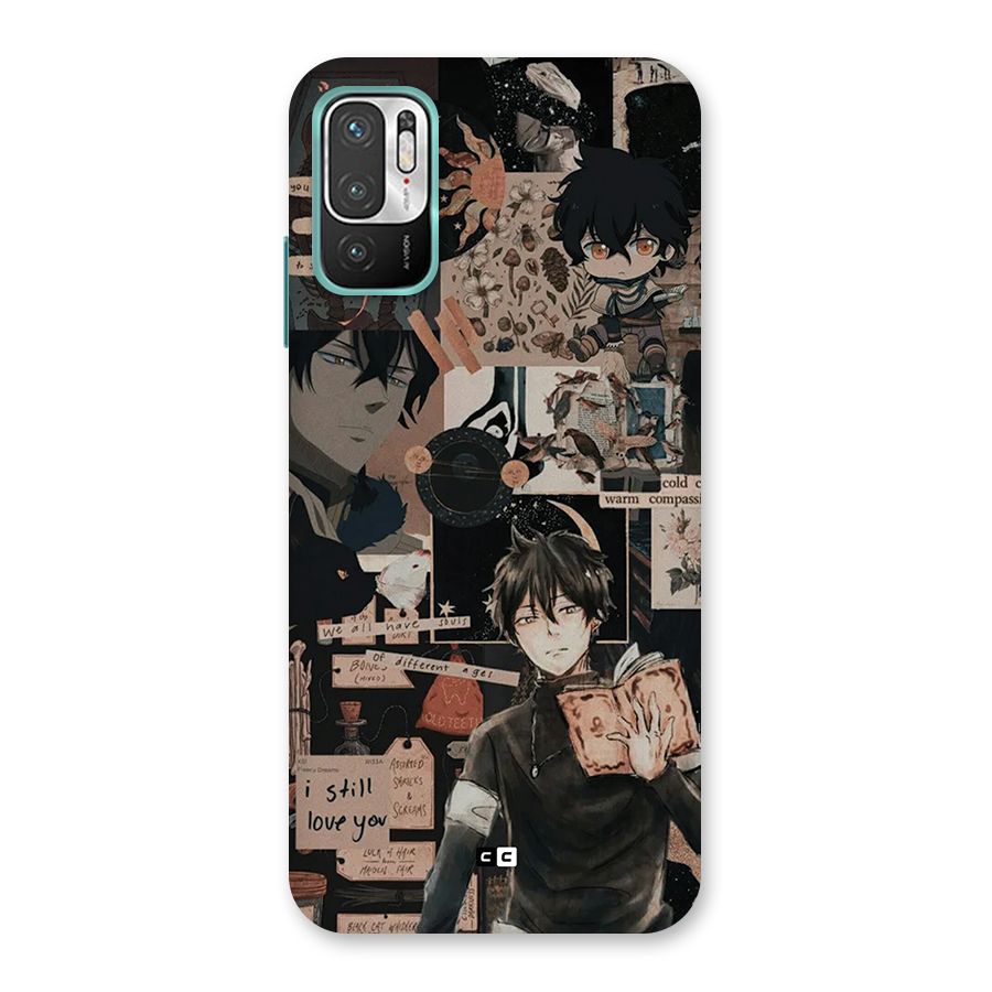Yuno Collage Back Case for Redmi Note 10T 5G
