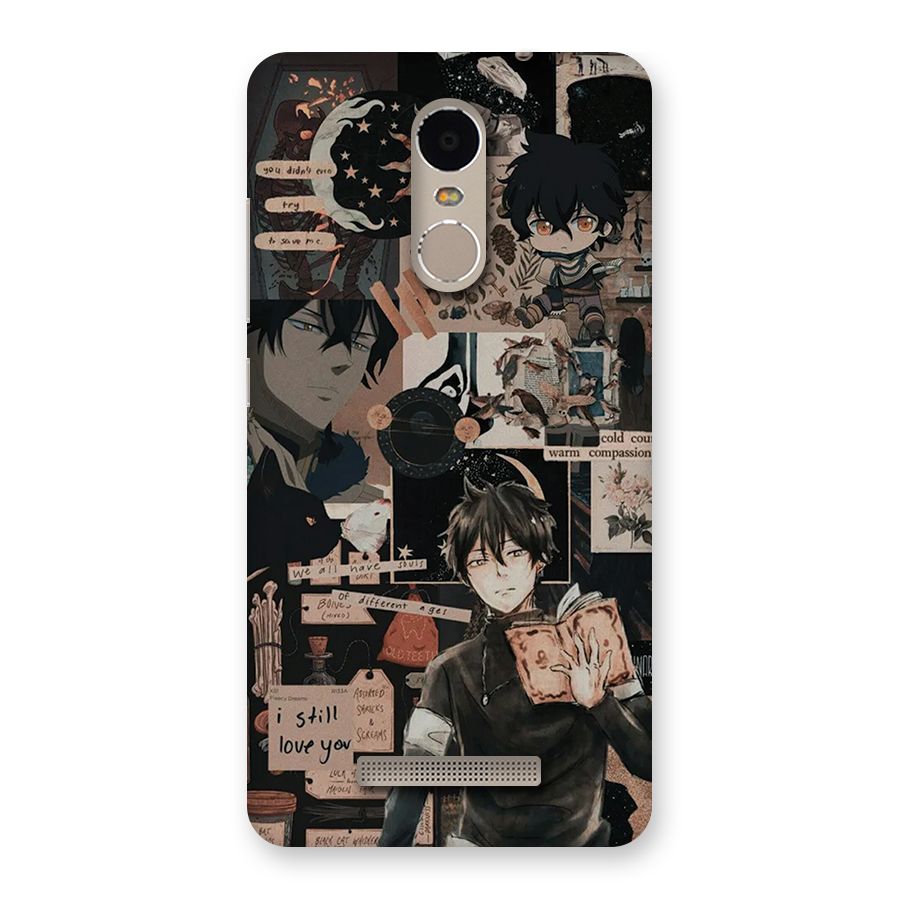 Yuno Collage Back Case for Redmi Note 3